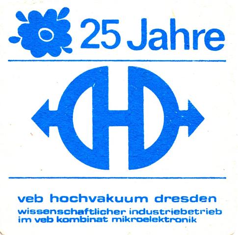 dresden dd-sn veb hochvakuum 1a (quad185-25 jahre-blau)